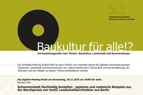 Serie di incontri dedicati a «cultura del costruire, paesaggio e pianificazione territoriale»