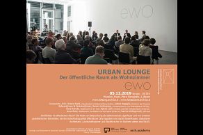 URBAN LOUNGE Der öffentliche Raum als Wohnzimmer - Event mit EWO