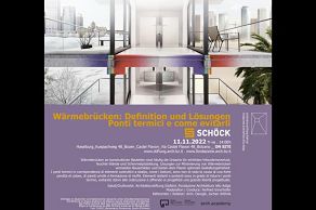 Evento in collaborazione con Schöck: ponti termici e come evitarli