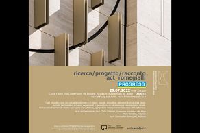Evento in collaborazione con PROGRESS onsite: ricerca/progetto/racconto act_romegialli