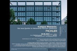 Evento in collaborazione con PICHLER onsite: iCampus Rhenania: Das neue Quartier im Werksviertel München Ostbahnhof