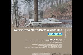 Evento con PROGRESS: Werkvortrag Marte.Marte Architekten