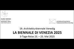 19 Biennale architettura di Venezia. Viaggio di tre giorni dal 23 al 25 maggio