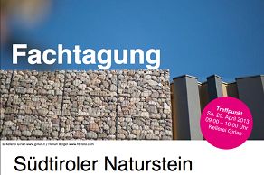 Südtiroler Naturstein (Convegno in lingua tedesca)